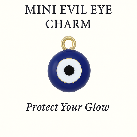 Mini Evil Eye Charm – Protect Your Glow