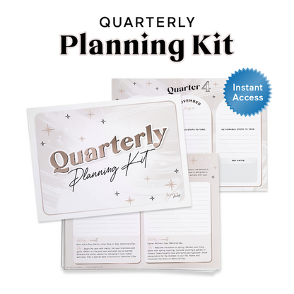 Quarterly Planning Kit (Digital)