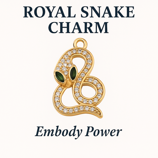Royal Snake Charm Gold - Embody Power