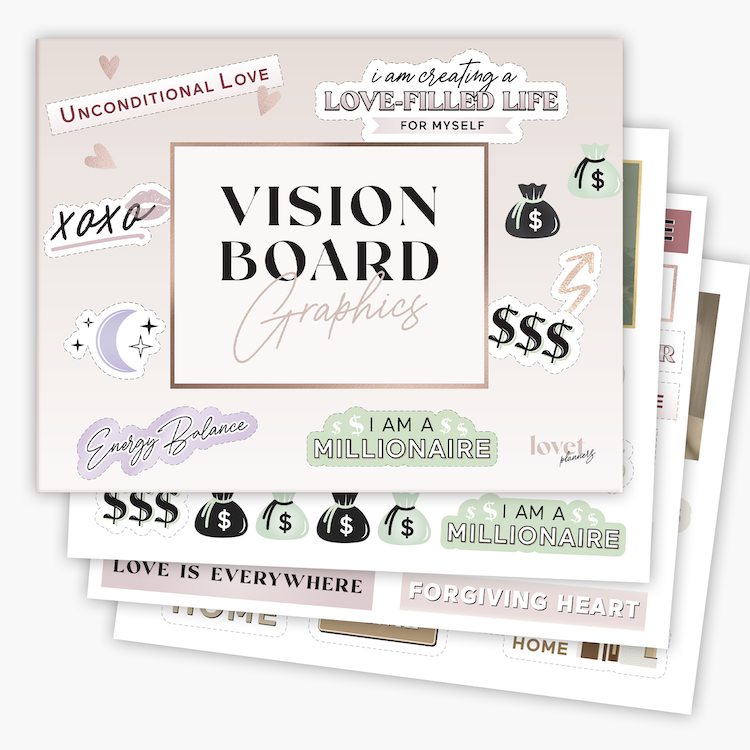 Vision Board Graphics Book