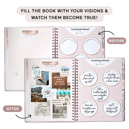 Vision Board Book LUXE [COSMIC]