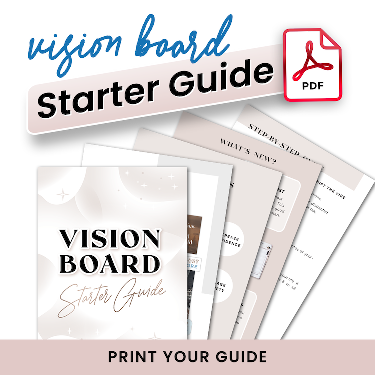 Vision Board Starter Guide (Digital) – Lovet Planners