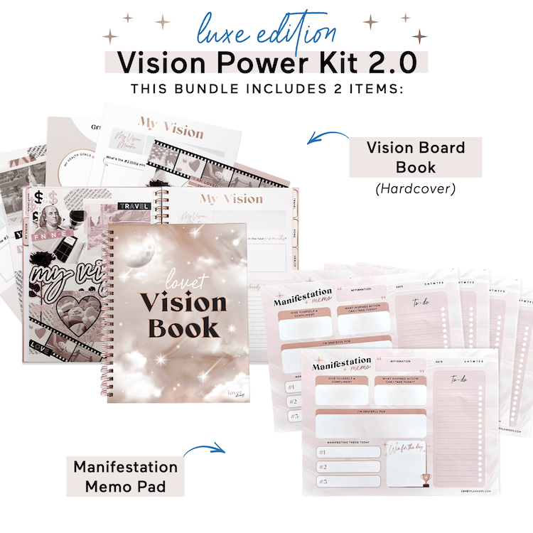 Vision Board Kit: Deluxe Edition (COSMIC)