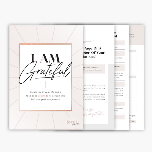 Planbooks - Gratitude Journal - Gratitude Journal - Livre à remplir -  Affirmations