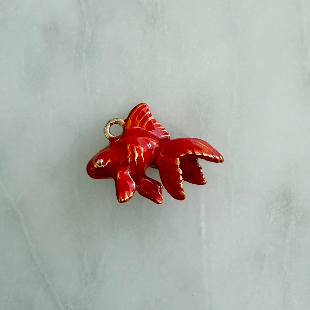 Crimson Goldfish Charm - JAPAN (SURPRISE)