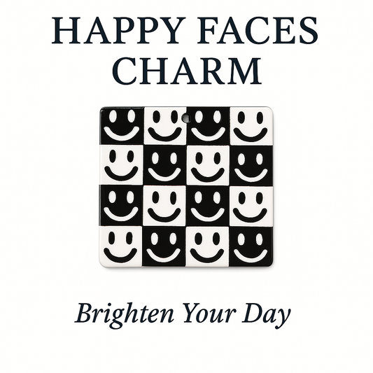 Happy Faces Charm - Brighten Your Day