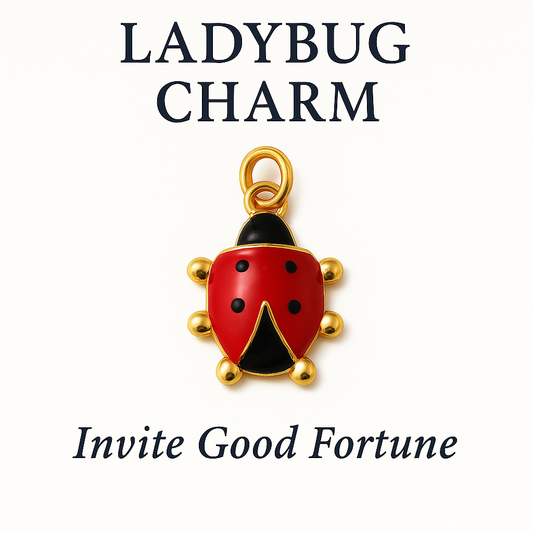 Red Ladybug Charm - Invite Good Fortune