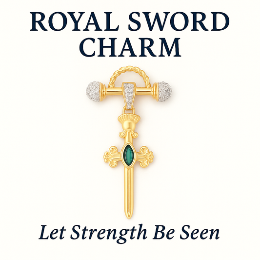 Royal Sword Charm - Let Strength Be Seen
