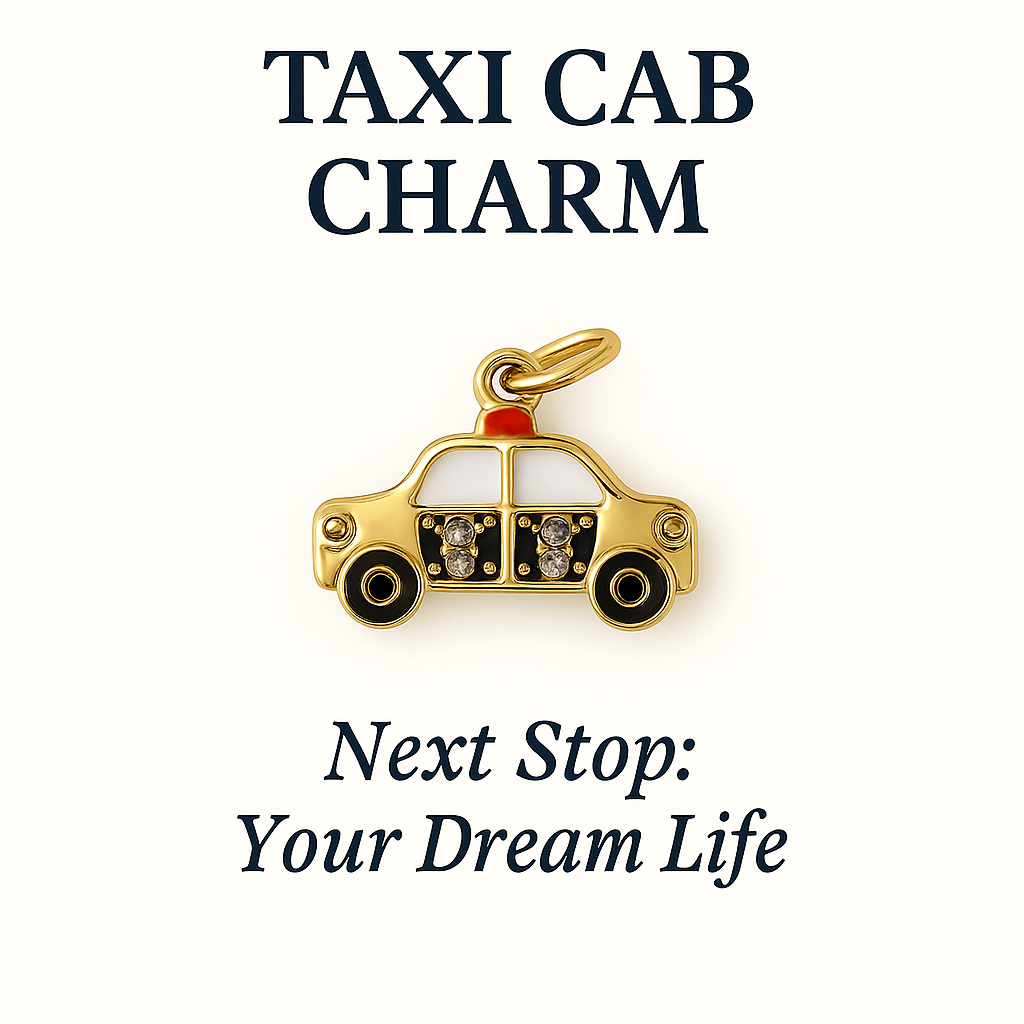 Taxi Cab Charm (SURPRISE)