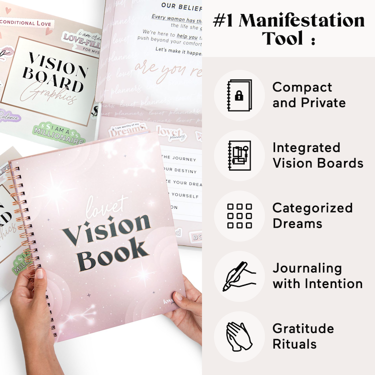 The Secret Vision Board Guide for Manifesting Your Dreams