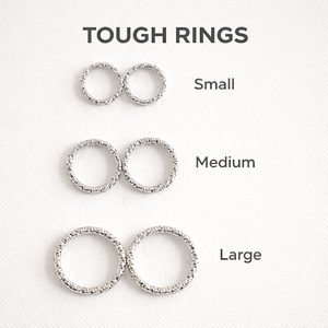Tough Rings - SILVER (2 Rings)