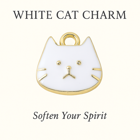 White Cat Charm - Quiet Magic