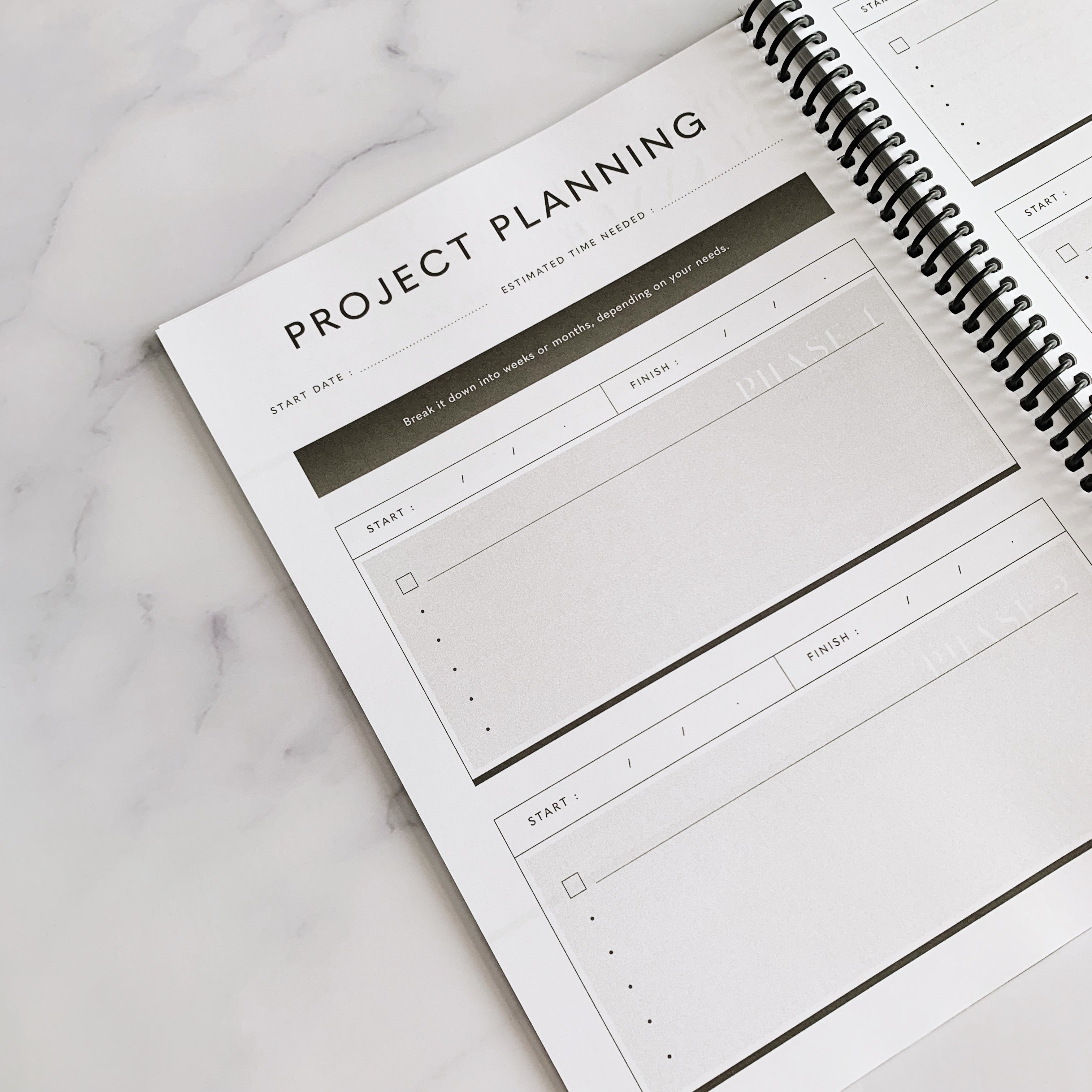 Project Planner Notebook | Project Planning Journal – Lovet Planners