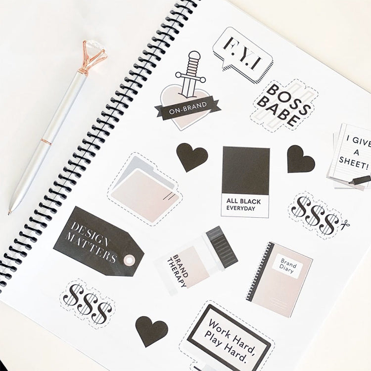 The Vision Board Planner Notebook by Lovet Planners - Limited Edition Cover