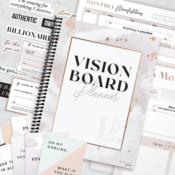 Vision Board Planner | Vision Board Journal – Lovet Planners