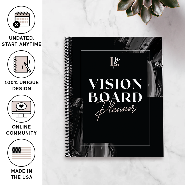 Vision Board Planner [BLACK]
